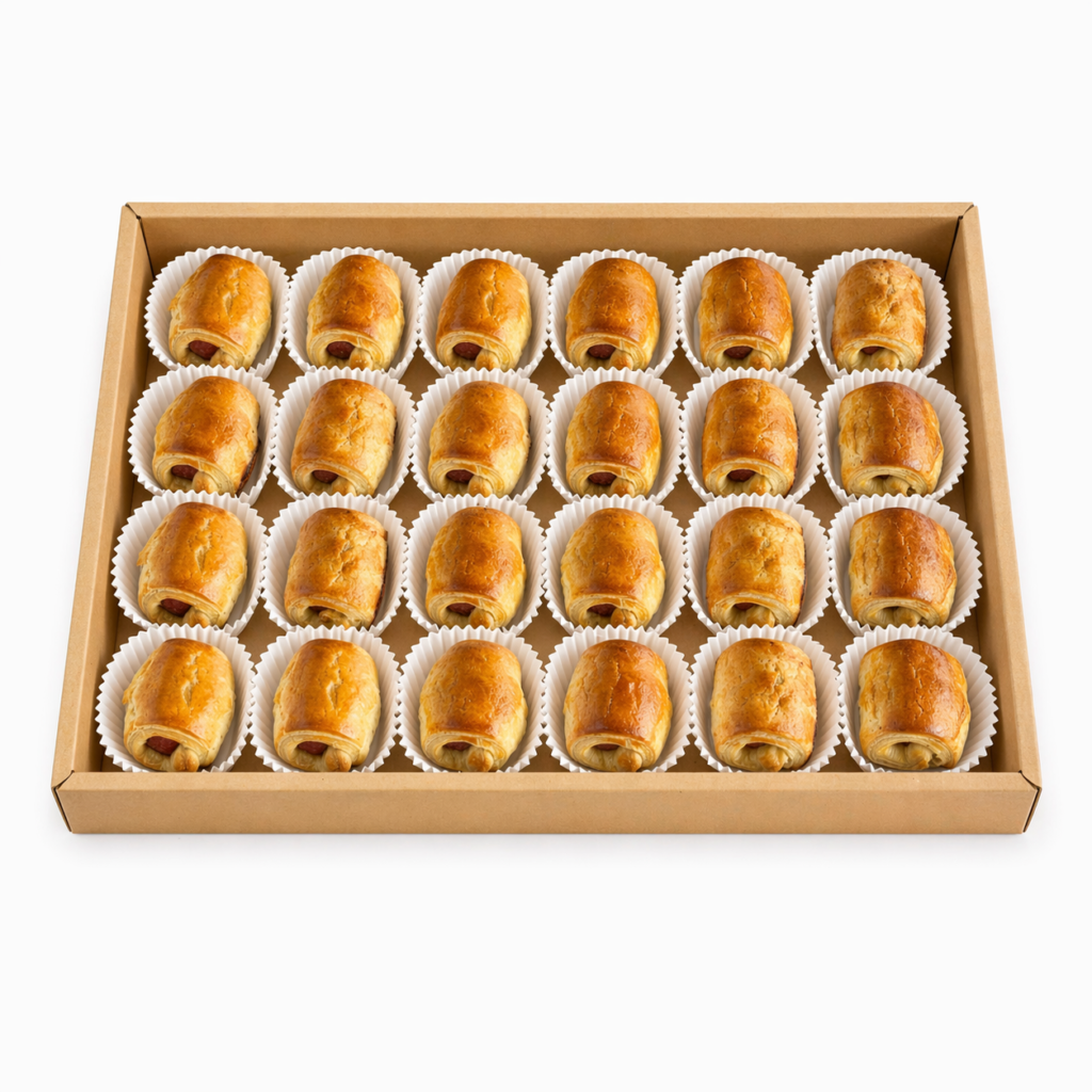 Mini Chicken Sausage Puff Set (24pcs)