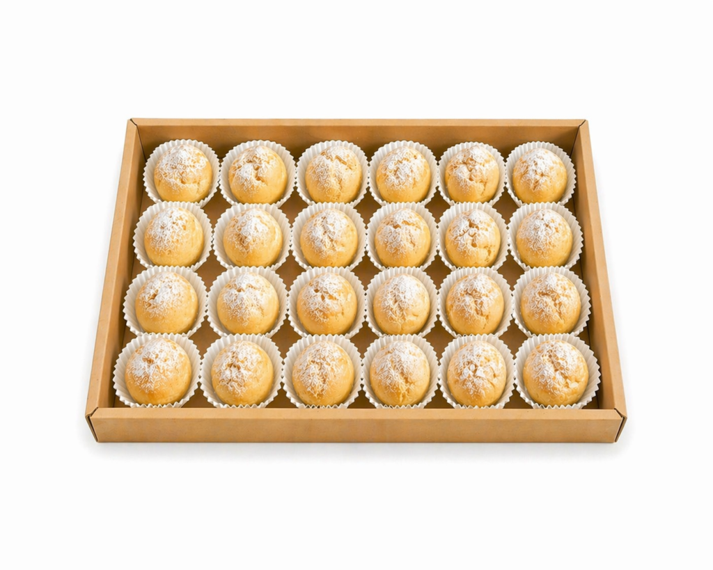 Mini Custard Puff Set (24pcs)