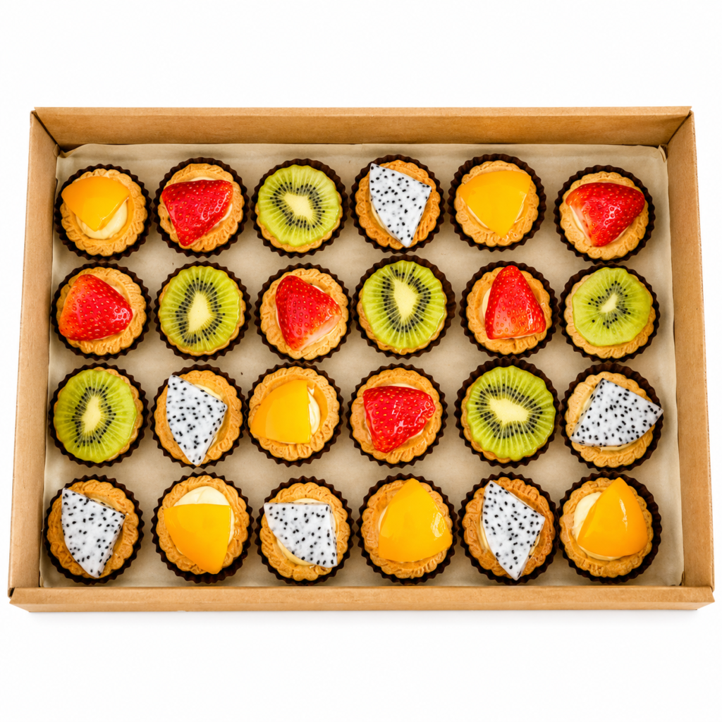 Mini Assorted Fruit Tart Set (24pcs)