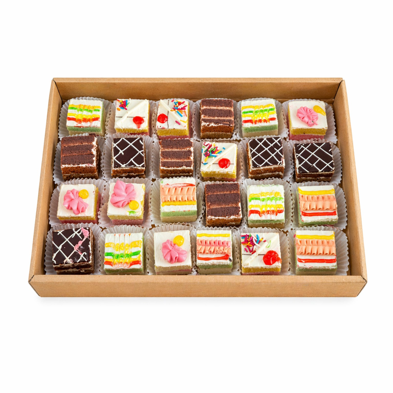 Mini Old School Buttercream Cake (24pcs)