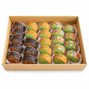 Assorted Mini Swiss Roll w Toppings